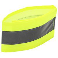 Fluorescerende gult reflekterende armbånd - Manutan Expert