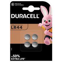 LR44 alkaliske møntcellebatterier - Pakke med 4 - Duracell