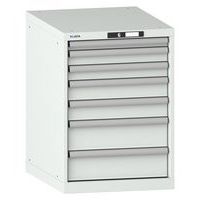 Værktøjsskab 27x36E, 564x725x800 mm, 7 skuffer - Lista