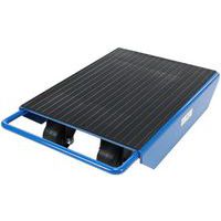 Maskinslæde med drejelige hjul, kapacitet 1000 kg - Manutan Expert