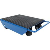 Maskinslæde med 2 drejelige, kapacitet 1000 kg - Manutan Expert