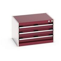 Værkstedsskab med skuffer Cubio SL-654-3.3 – Bott