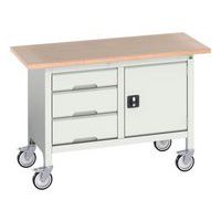 Mobil arbejdsbænk Verso 1250x600 M4 – Bott