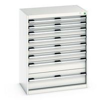 Skab med skuffer Cubio - 1000x800x525mm - Bott