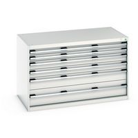 Skab med skuffer Cubio - 800x1300x750mm - Bott