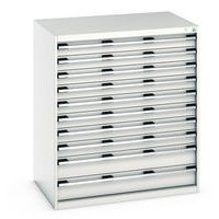 Skab med skuffer Cubio – 1200x1050x750 mm – Bott