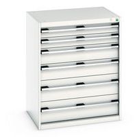 Skab med skuffer Cubio - 1000x800x650mm - Bott