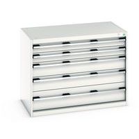 Skab med skuffer Cubio - 800x1050x650mm - Bott