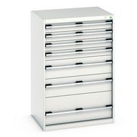 Skab med skuffer Cubio - 1200x800x650mm - Bott