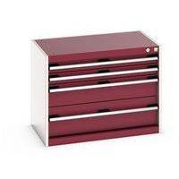 Skab med skuffer Cubio 600x800x525 mm – Bott