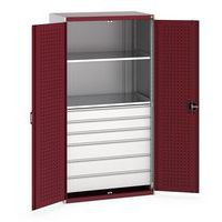 Kombineret kraftigt Cubio-skab 1050x650x2000 mm – Bott