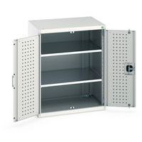 Skab Cubio 2 perforerede døre H1000mm - Bott