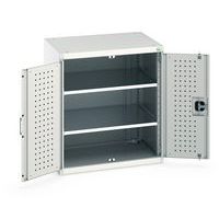 Cubio-skab med perforerede låger – højde 900 mm – Bott
