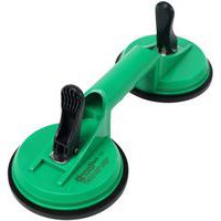 Dobbelt sugekop i plast - kapacitet 80 kg - Manutan Expert