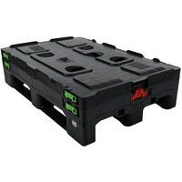 Sammenfoldelig pallekasse - 1200x800 mm - Manutan Expert