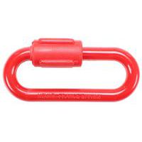 Åbent kædeled plast, rød - Novap