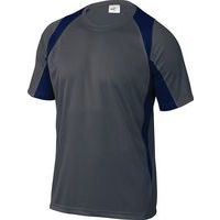 T-shirt Bali tofarvet grå/blå