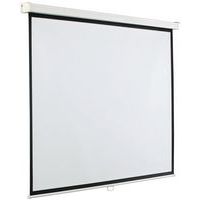 Vægmonteret manuel projektor-lærred - Smit Visual
