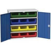 Skab Verso 1050x550x1000mm med 12 skuffer – Bott
