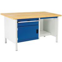Cubio arbejdsbord i bøgetræ – 1 dør – 1 skuffe – L1500 mm – Bott