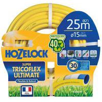 Vandingssæt Super Tricoflex Ultimate gul ø15mm x 20m - Hozelock