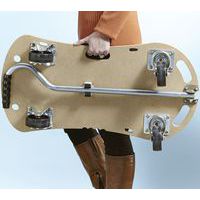 Rulleplade med håndtag - Mottez