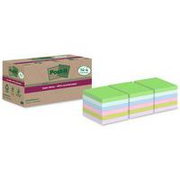 Super Sticky Notes Genanvendt 76x76 mm 14 + 4 blandede puder