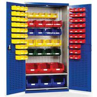 Skab med 81 skuffer 1050x650x2000 mm – Bott
