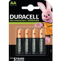 Ladattava Ultra 2500 mAh AA LR6 ‑akkuparisto - 4 kpl:n pakkaus - Duracell