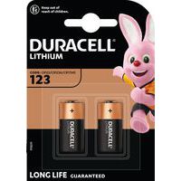 CR123-litiumparisto - 2 kpl pakkaus - Duracell