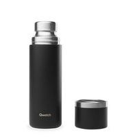 Termokande flaske Thermo Active Mat sort - 750ml - Qwetch