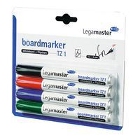 Whiteboardpen TZ 1 rund spids 4 farver
