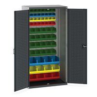 Skab med 60 beholdere 1050x650x2000 mm – Bott