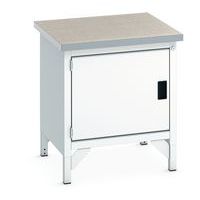 Cubio linoleum arbejdsbord – 1 dør – L750 mm – Bott