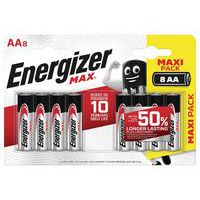Max AA-batterier - Pakke med 8 - Energizer