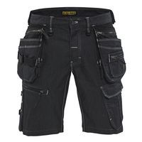 Håndværker Shorts stretch X1900 Sort