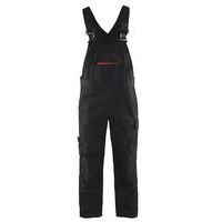 Service Overall med stretch Sort/Rød