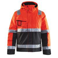 High Vis Vinterjakke High Vis Rød/Sort