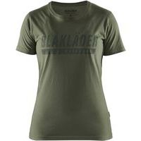 DAME T-shirt Limited Edition Efterårsgrøn