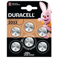 2032-litiumnappiparistot - 6 kpl:n pakkaus - Duracell