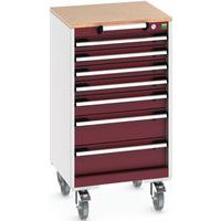 Mobilt skuffeskab Cubio SLR-558-7.1 - Bottom