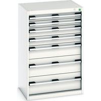 Værkstedsskab med skuffer Cubio SL-6510-7.1 – Bott