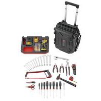 Vedligeholdelsestaske med hjul - 67 dele - Facom