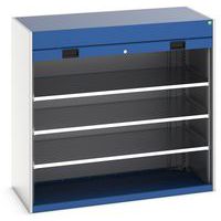 Skab med rulleport Cubio 1200x1300mm - Bott