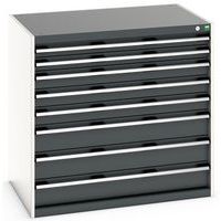 Skab med 8 skuffer til tung belastning 1050x650x1000mm - Bott