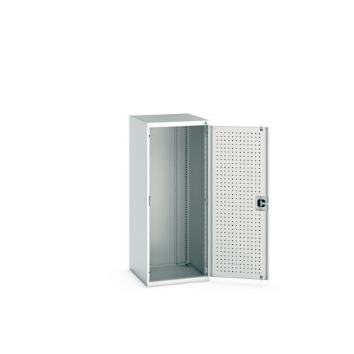 Cubio-skab med perforerede låger – højde 600 mm – Bott