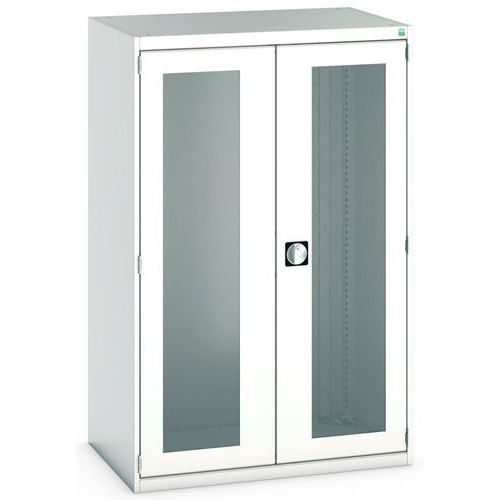Skab Perfo och med transparente døre Cubio SMF-10520-1.4 – Bott