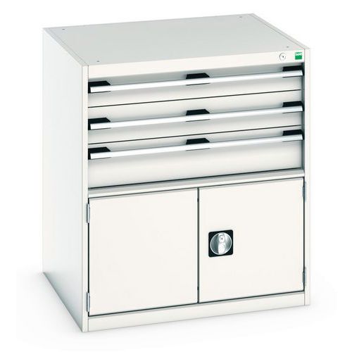 Skab med 5 skuffer SL-869-5.2 til tunge belastninger – Bott