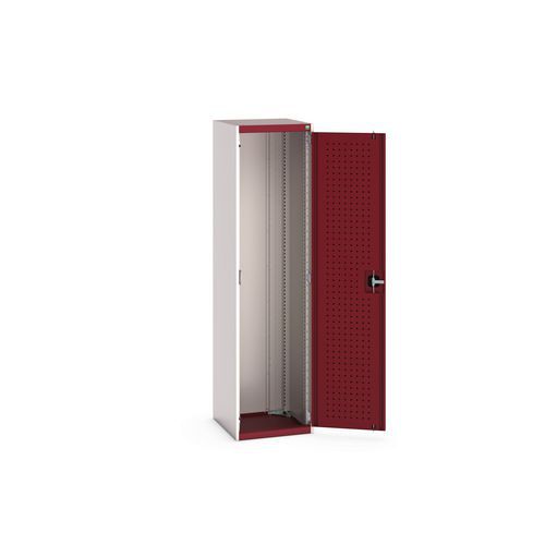 Cubio-skab med perforeret låge 525x525x2000 mm – Bott