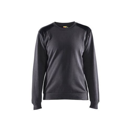 Dame Sweatshirt Sort/Rød
